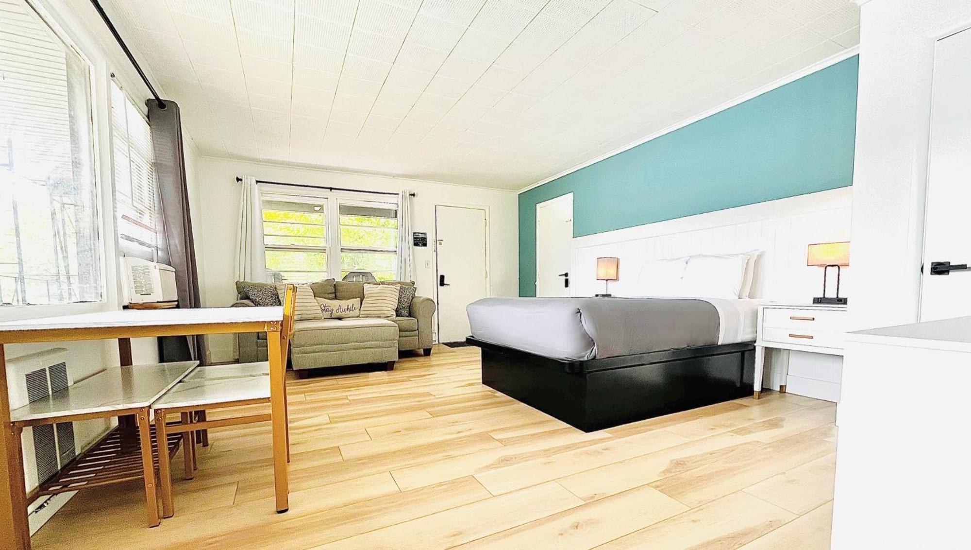 Motel Luzerne Lake Luzerne Buitenkant foto