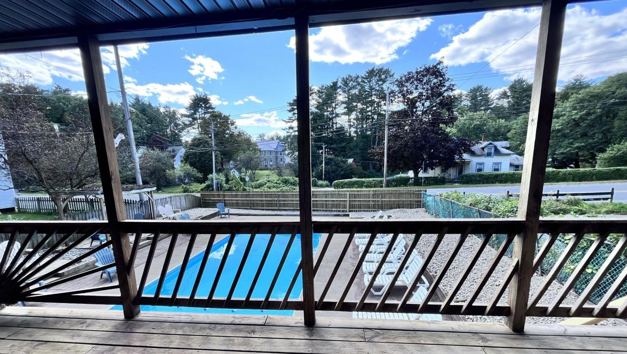 Motel Luzerne Lake Luzerne Buitenkant foto